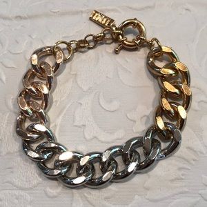LUV AJ Chain Bracelet Gold, Silver, Rose Gold